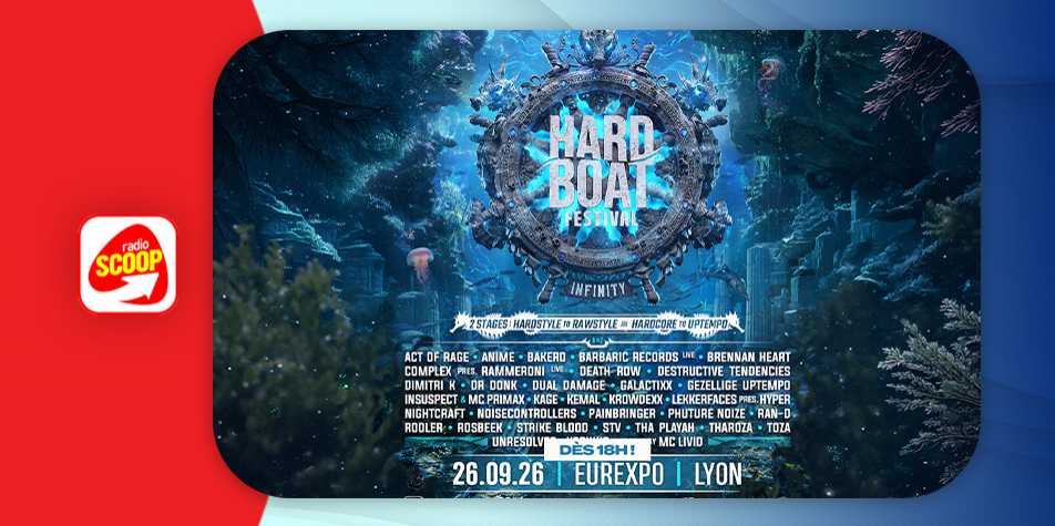 Gagnez vos places pour le Hard Boat Festival à Eurexpo-Chassieu
