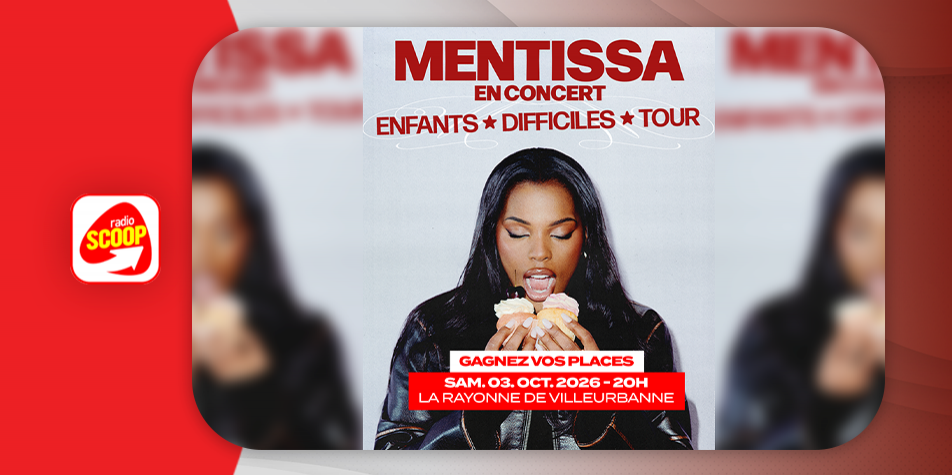 Gagnez vos places pour le concert de Mentissa à la Rayonne de Villeurbanne