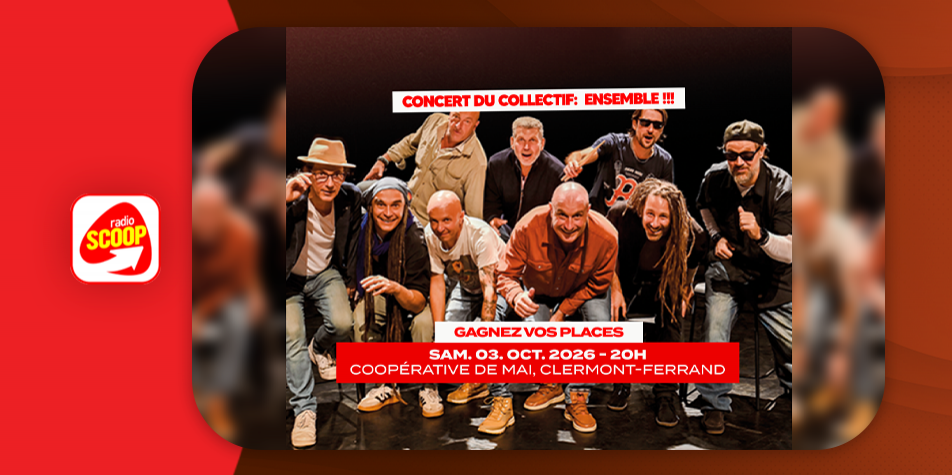 Gagnez vos places pour le concert COMPLET du collectif “Ensemble !!!” à la Coopérative de…