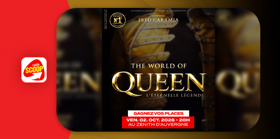 Gagnez vos places pour le concert “The World of Queen” au Zénith d’Auvergne