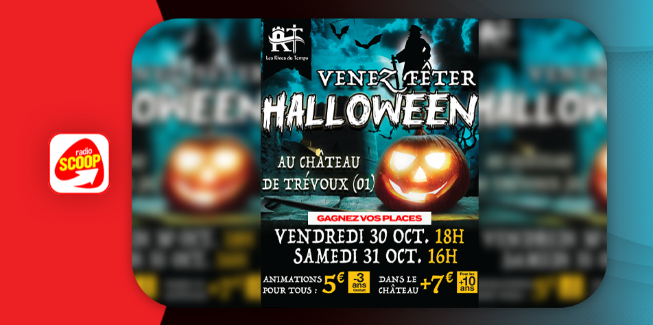 Gagnez vos places pour célébrer Halloween au Château de Trévoux